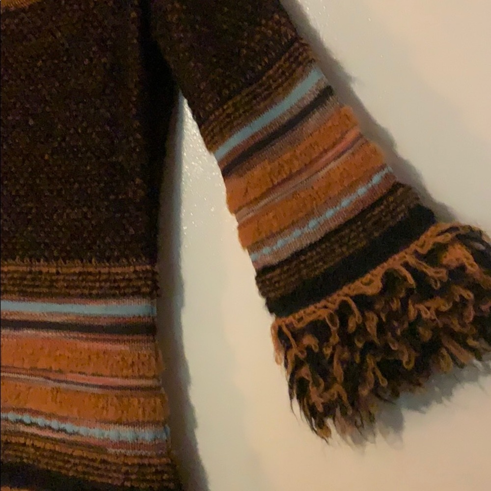 Missoni Brown and Orange Striped Mini Dress - Picture 6 of 8